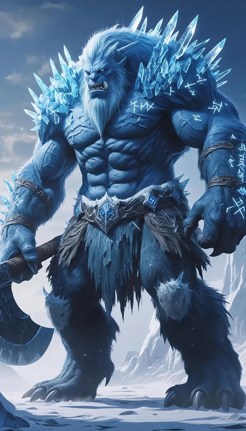 DRILOG, general de guerre de LAUFEY dans la nuit du ragnarok