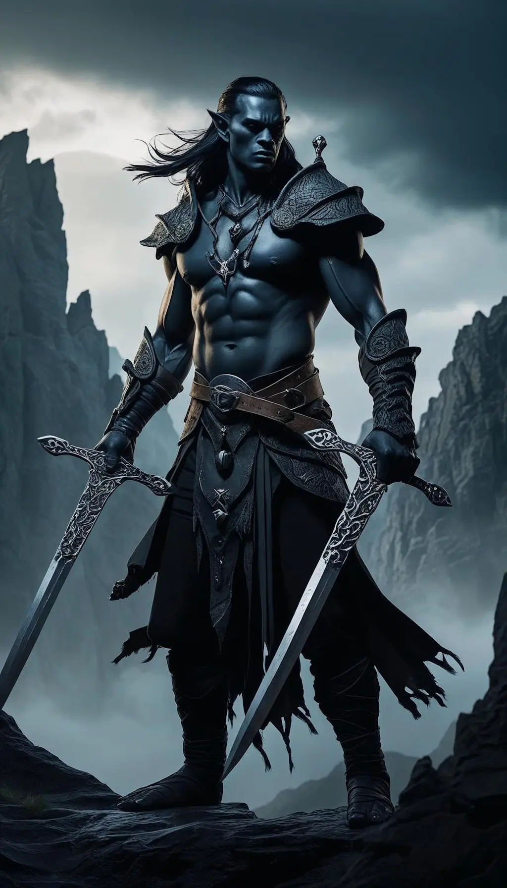 NEAFAREN, commandant de la lame d'ebene dans la nuit du ragnarok